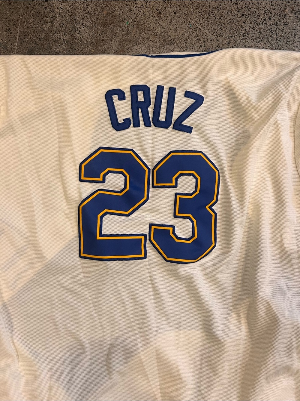Majestic Seattle Mariners White Kids Baseball Jersey Nelson Cruz 23 - Picture 3 of 3